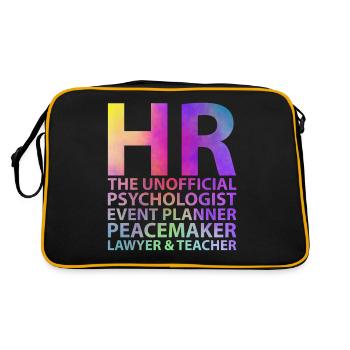 HR The Unofficial Psychologist Event Planner - Sac Retro - noir/or - Dos