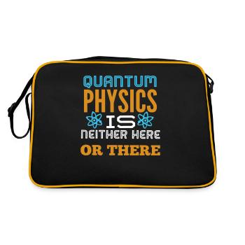 la physique quantique - Sac Retro - noir/or - Dos
