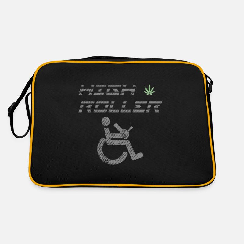 High Roller fauteuil roulant Proverbes confiants Sac Retro