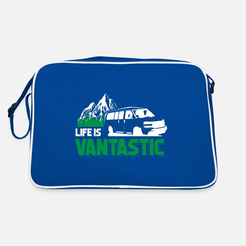 Camper Bus Van Geschenk I Caravan Camping Retro Tasche