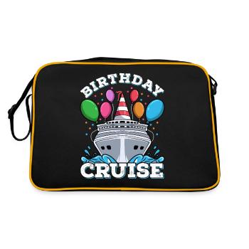 Croisière croisière anniversaire - Sac Retro - noir/or - Dos