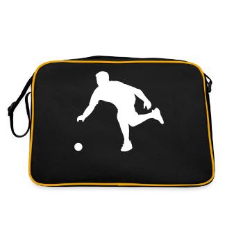 Bocce - Sac Retro - noir/or - Dos