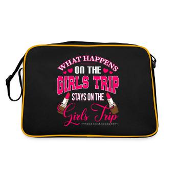 GirlsTrip Girls Trip Crew Girls Team Girls Team - Sac Retro - noir/or - Dos