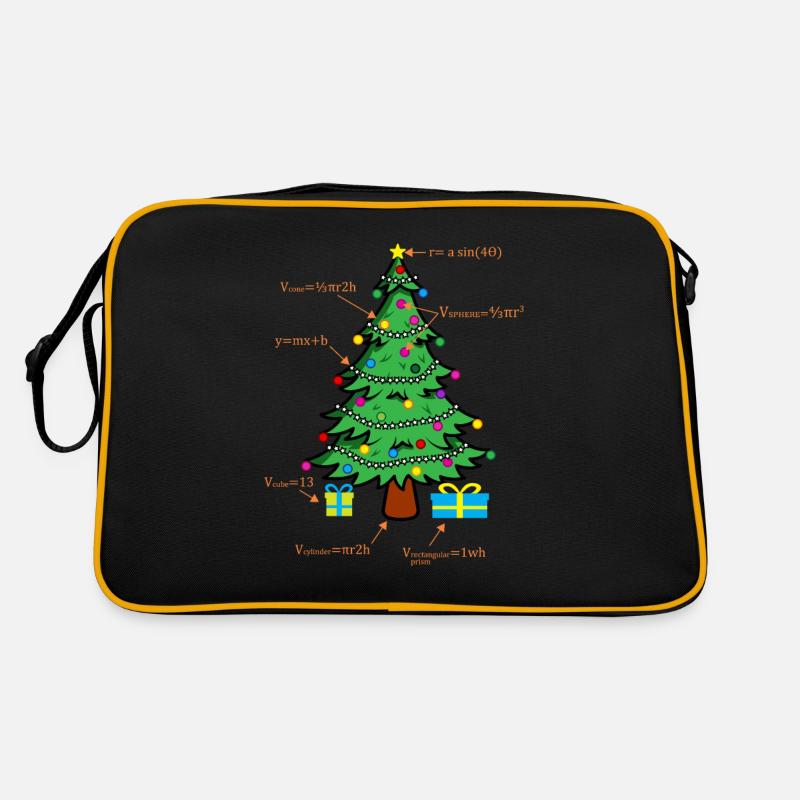 Mathe Geometree Mathematik Student Mathelehrer Retro Tasche