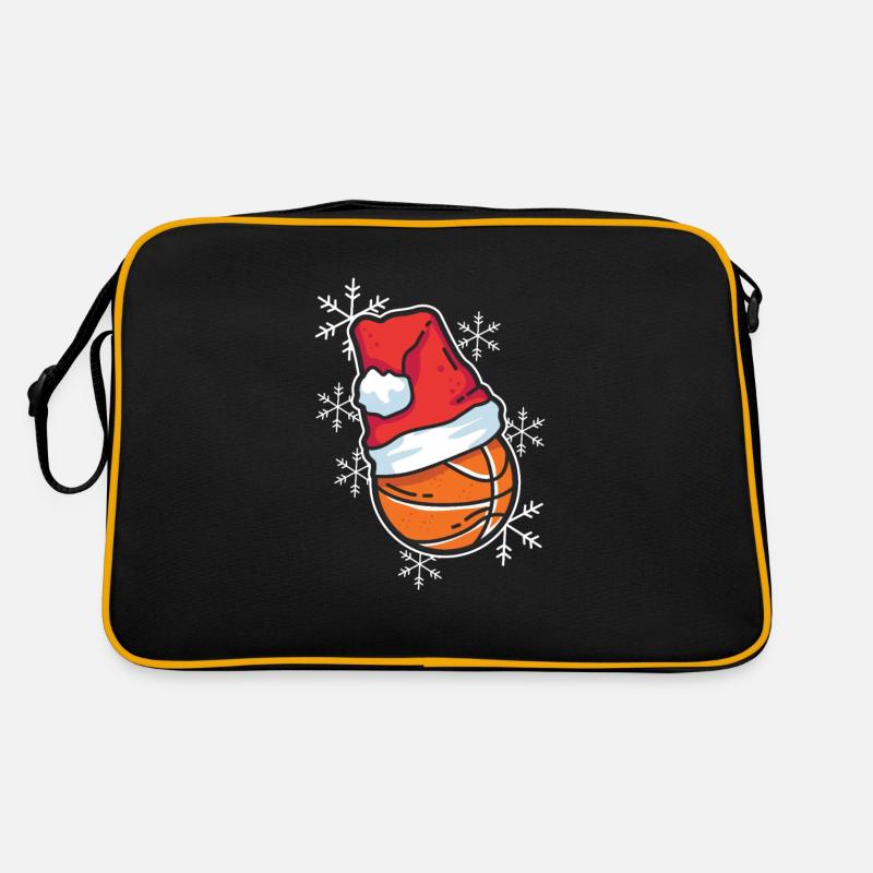 Casquette de basket de Noël Sac Retro