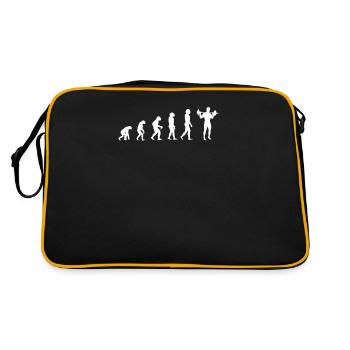 évolution de la formation - Sac Retro - noir/or - Dos