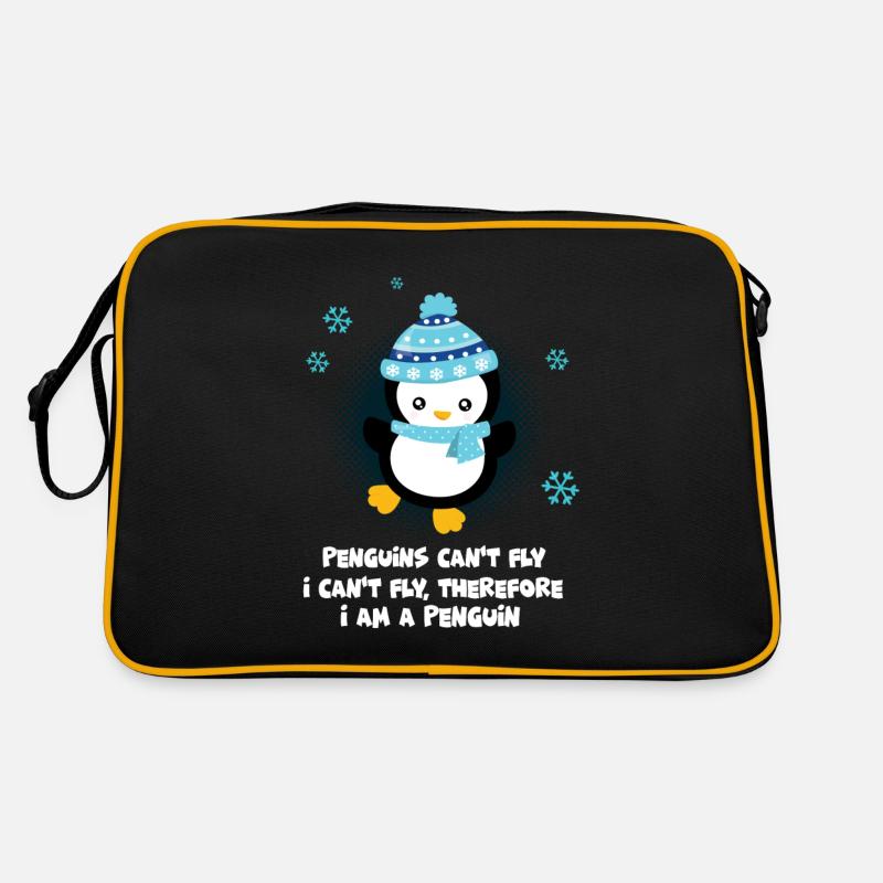 Pinguin Retro Tasche