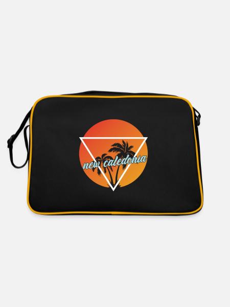 New Caledonia holiday and holiday destination - Retro Bag - black/gold - Back