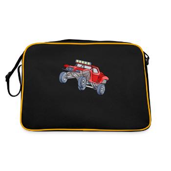 Dune Buggy Graphic Beach Buggy RC Car Truck Gift - Retro Bag - black/gold - Back