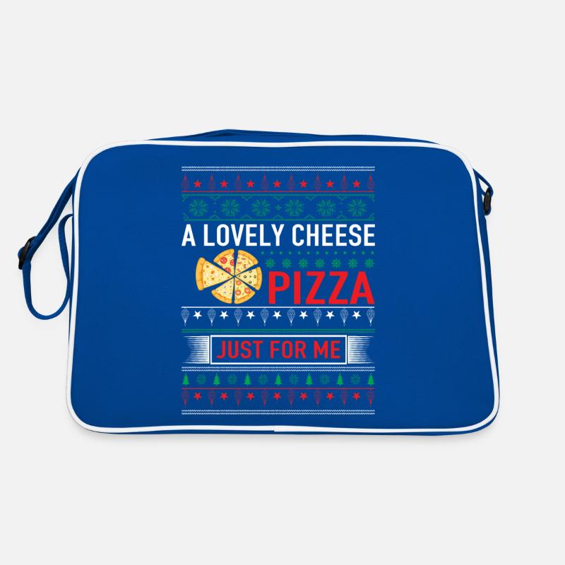 A LOVELY CHEESE PIZZA JUST FOR ME GIFT IDEA Retro Tasche