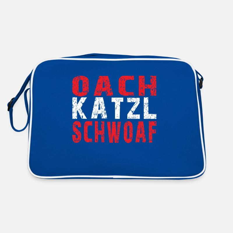 Austria dialect Oachkatzlschwoaf Austrian Retro Bag