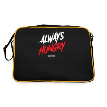 Always hungry entrepreneur life and business - Retro Bag - black/gold - Back