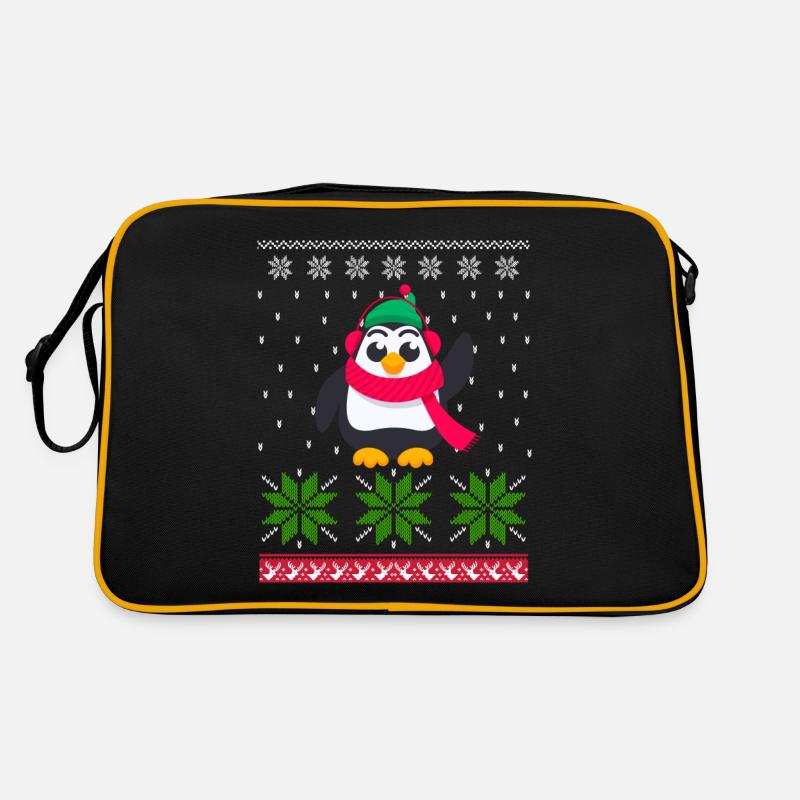 Penguin Ugly Christmas Retro Bag