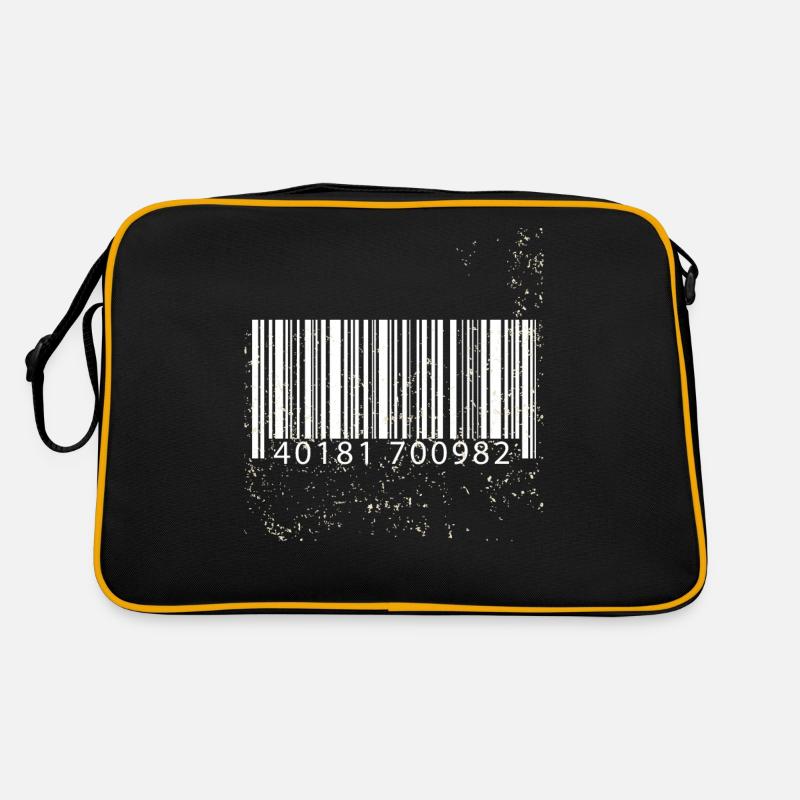 Idée cadeau code barre Sac Retro