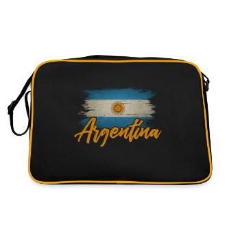 Argentine - Sac Retro - noir/or - Dos