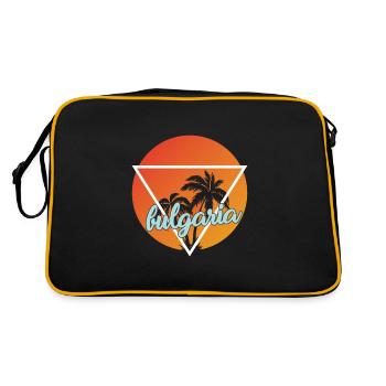 Vacances en Bulgarie et destination de vacances - Sac Retro - noir/or - Dos
