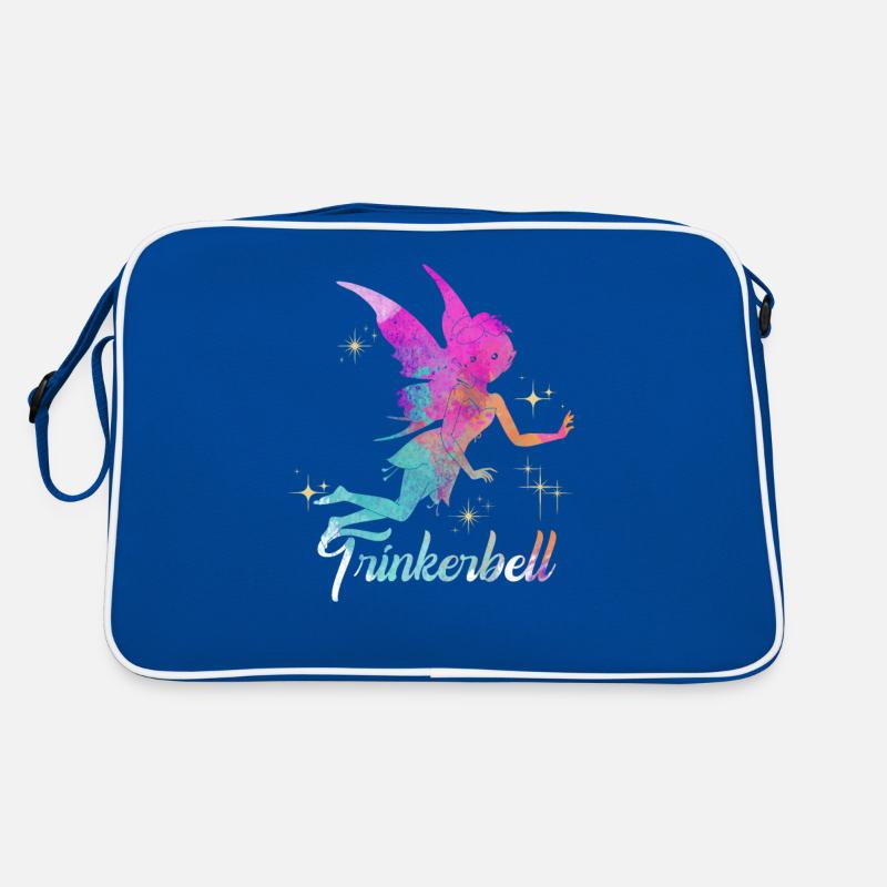 TRINKERBELL ALKOHOL JUNGGESELLENABSCHIED MALLORCA Retro Tasche