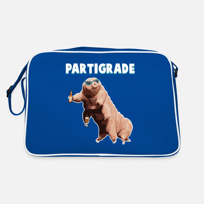 Tardigrade water bear microbiologist student party Retro Bag