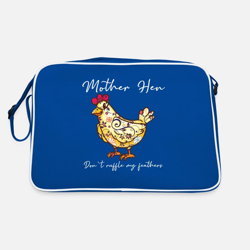 Hühner Mutter Henne kräuselt nicht meine Federn Retro Tasche