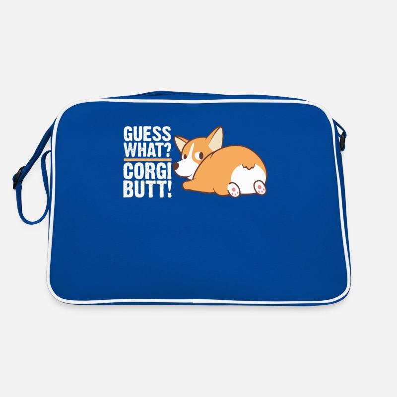 Devinez ce que Corgi Butt Funny Corgi Dog Lovers Sac Retro
