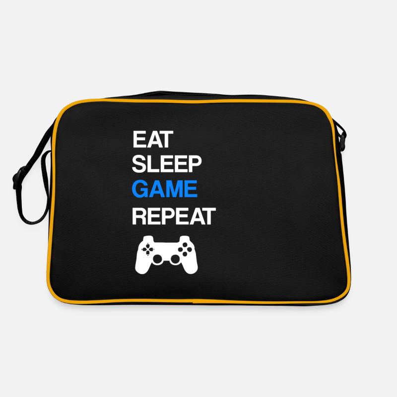 Zocken Videospiele Gaming Spruch Retro Tasche