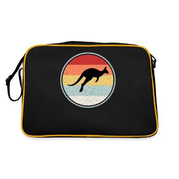 Crveni Klokan - Sac Retro - noir/or - Dos