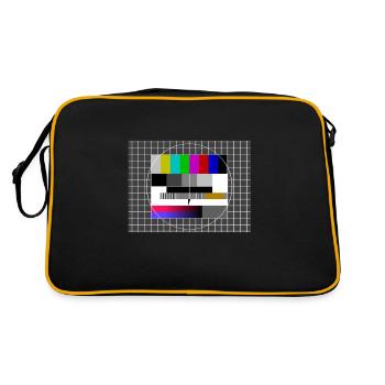 90s 80s 90s 80s - Sac Retro - noir/or - Dos