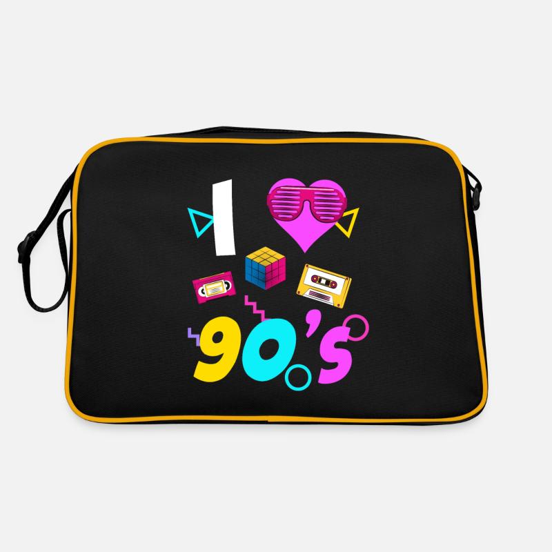 90s 90er Jahre 80s 80er Retro Tasche