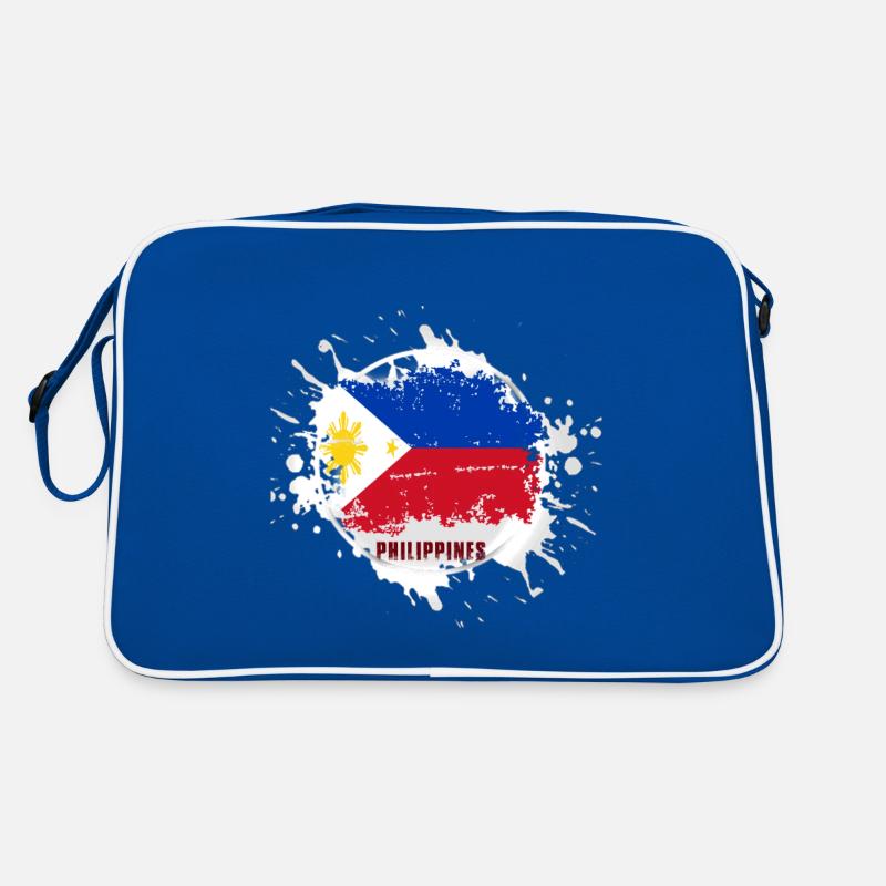 Philippines flag with blob Retro Bag
