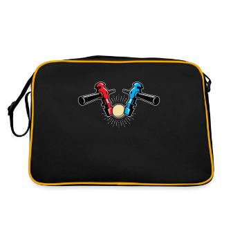 Table football Table football Kicker Football Humor - Retro Bag - black/gold - Back