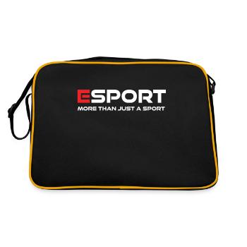 Esport Online Gaming Gamer - Sac Retro - noir/or - Dos