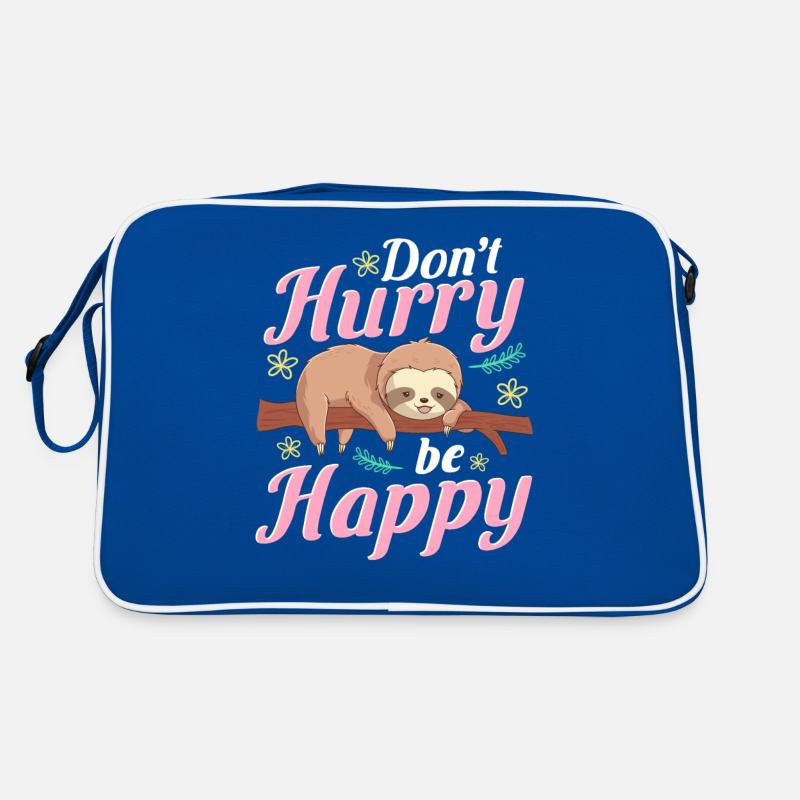 Sloth Funny Saying Retro Bag