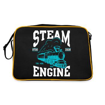 Locomotive - Sac Retro - noir/or - Dos