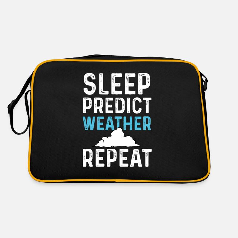 Weather meteorologist Retro Bag