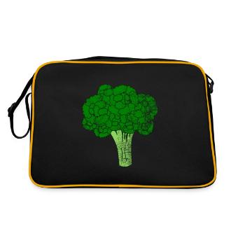 broccoli - Retro Bag - black/gold - Back