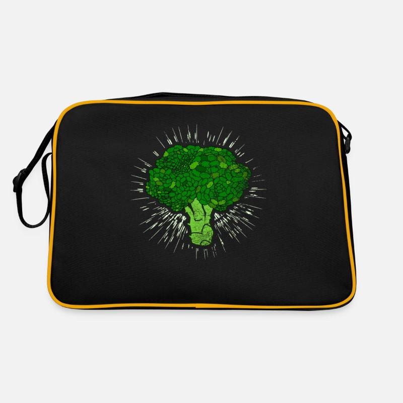 Broccoli broccoli vegetables Retro Bag