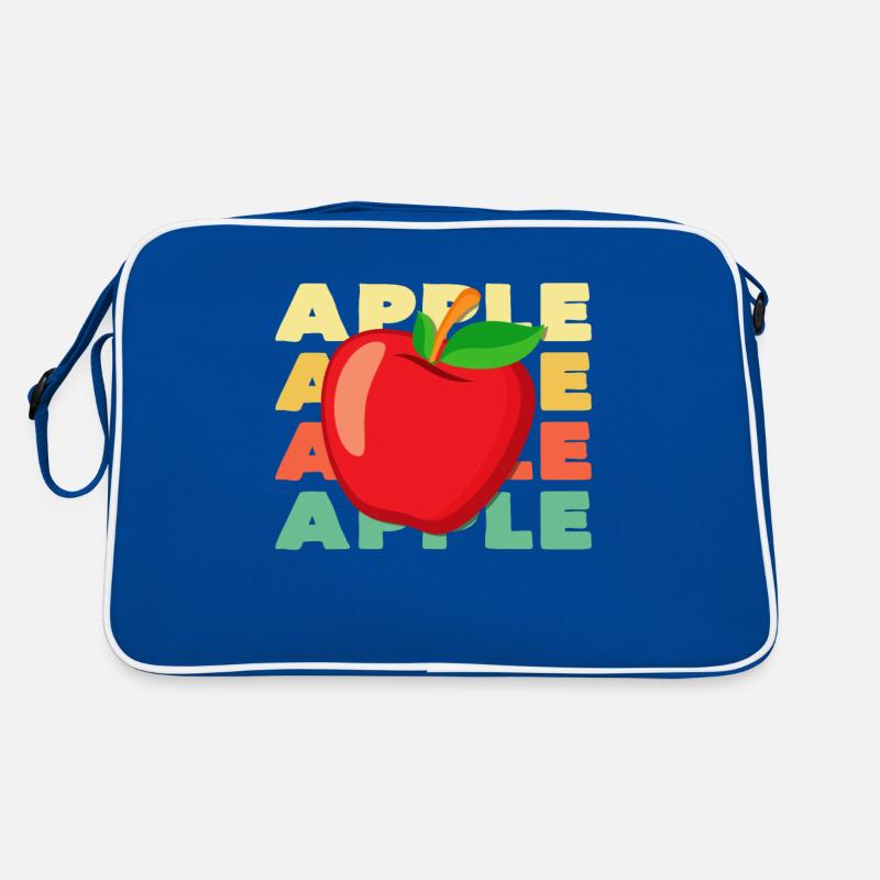 Apfel Retro Tasche
