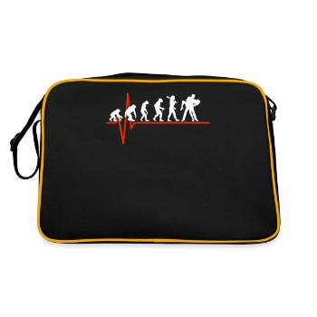 Tango Heartbeat - EVOLUTION OF TANGO - Retro Bag - black/gold - Back