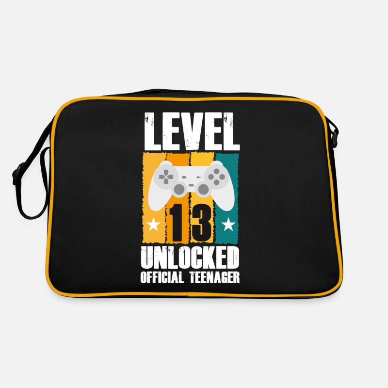 13. Geburtstag Retro Tasche