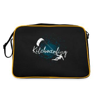 Kiteboard - Retro Bag - black/gold - Back