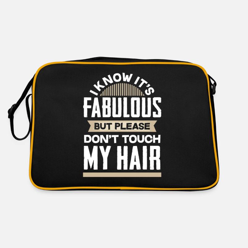 Don't touch hair Retro Bag