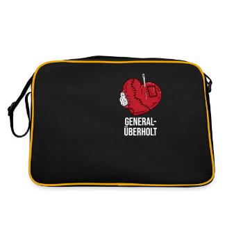Chirurgie cardiaque Infectieuse cardiaque Cadeau de guérison - Sac Retro - noir/or - Dos