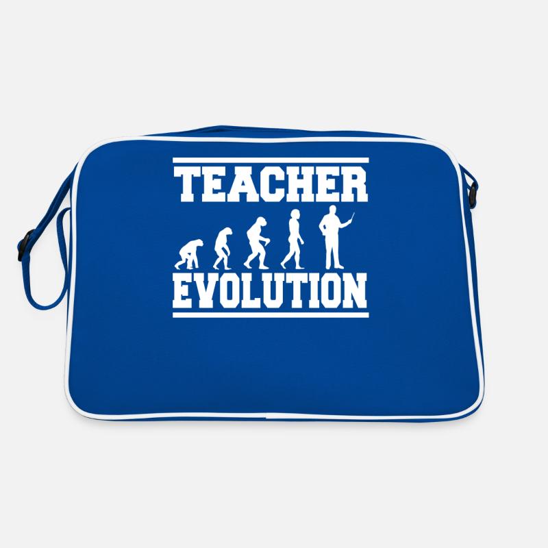 TEACHER EVOLUTION tee shirt Retro Bag