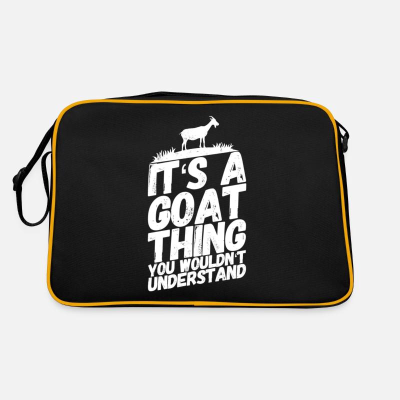Goat billy goat understand sayings Retro Bag