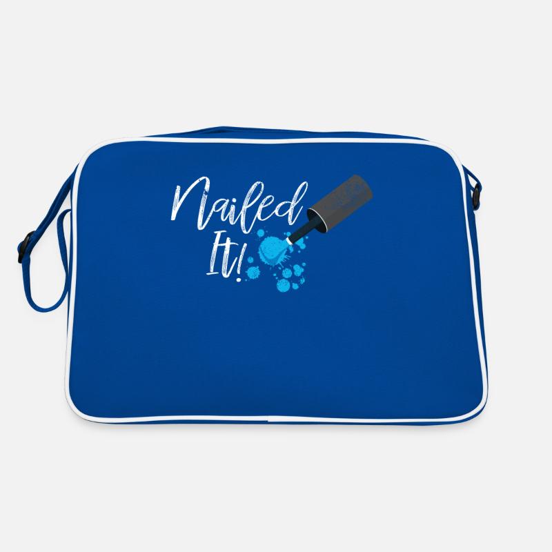 Nailed it! Nail design cool nail designer gift Retro Bag