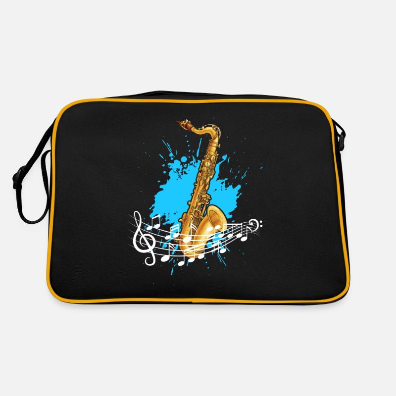 Saxophon Retro Tasche
