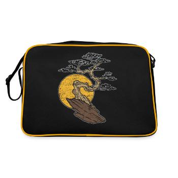 bonsai - Retro Bag - black/gold - Back