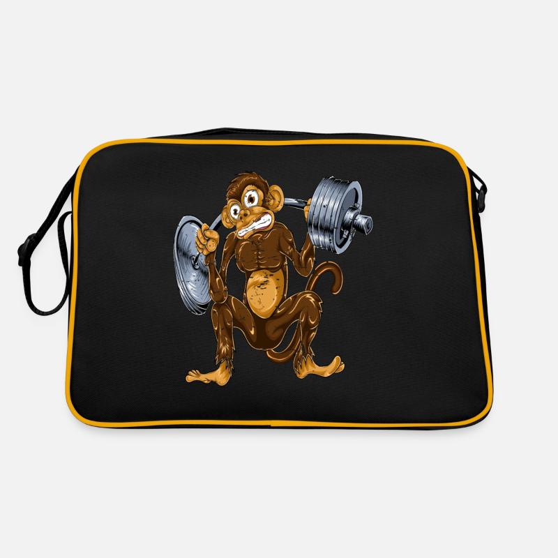Monkey squat Retro Bag