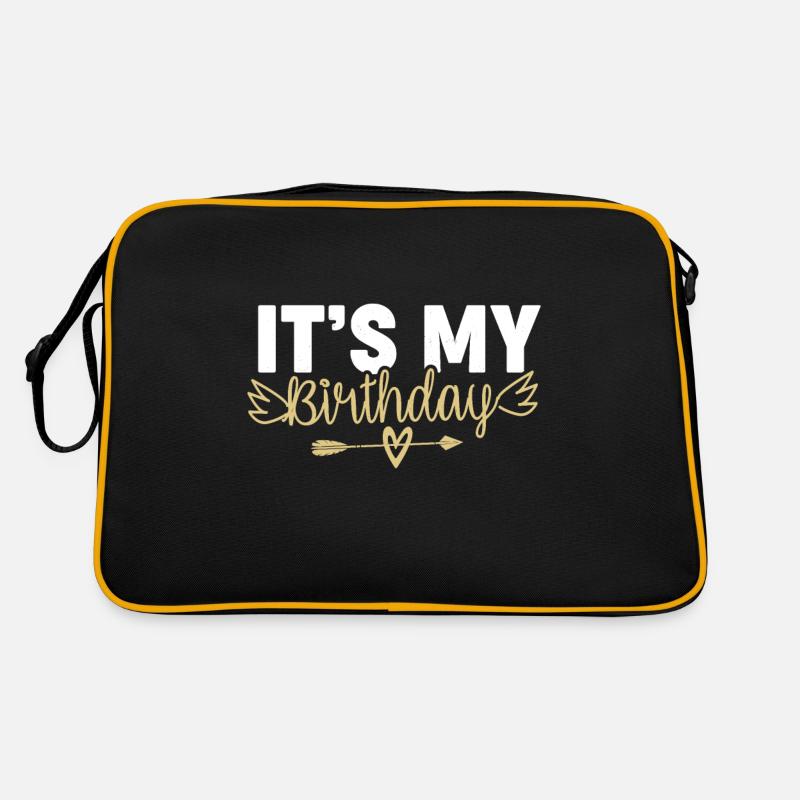 Its my Birthday C’est mon anniversaire Sac Retro