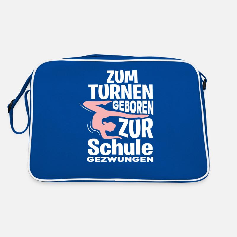Turnen Schule Retro Tasche